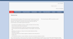 Desktop Screenshot of coraclesociety.org.uk